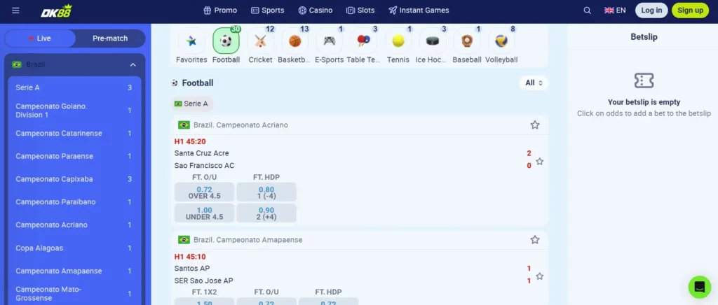 Football Betting – EPL, UCL and Malaysia Liga Super